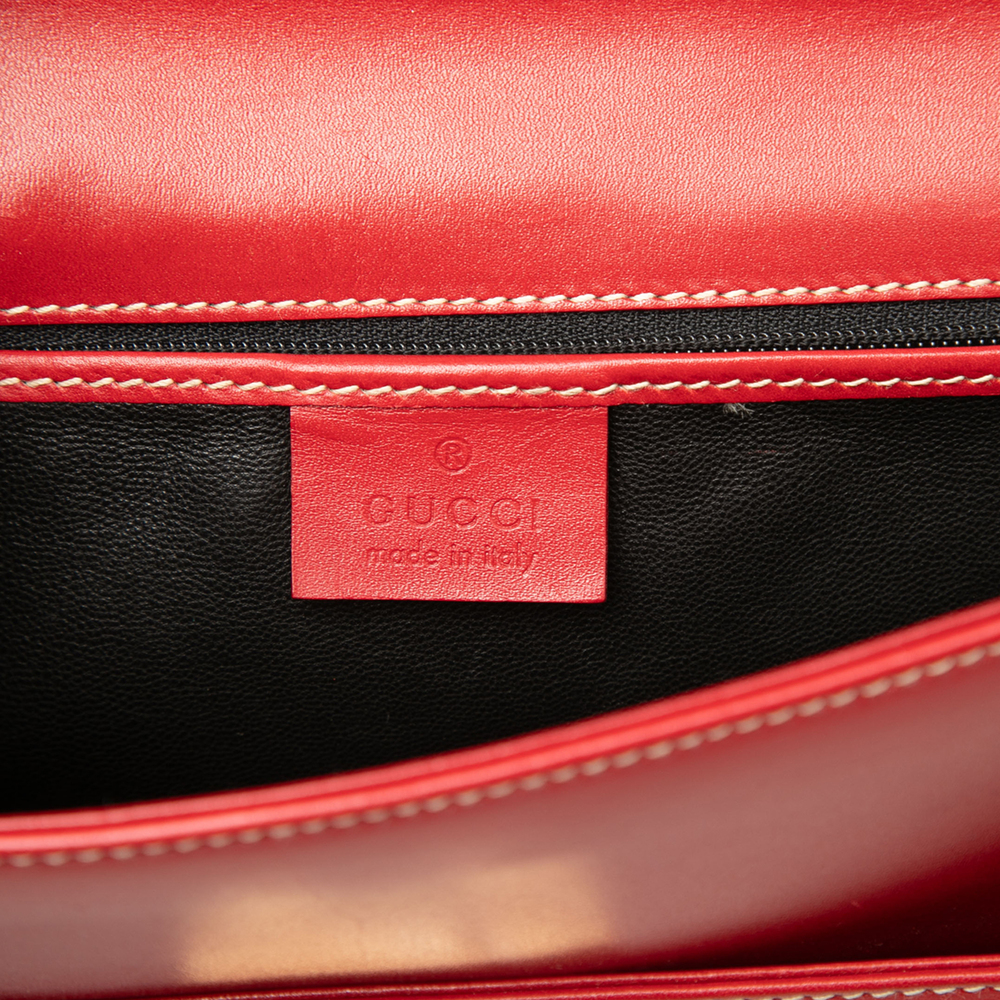 Pre-Loved Gucci Calfskin Lady Lock Shoulder Bag - Picture 5 of 7